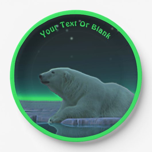 Eiskantenpanzer Pappteller (Vorderseite)