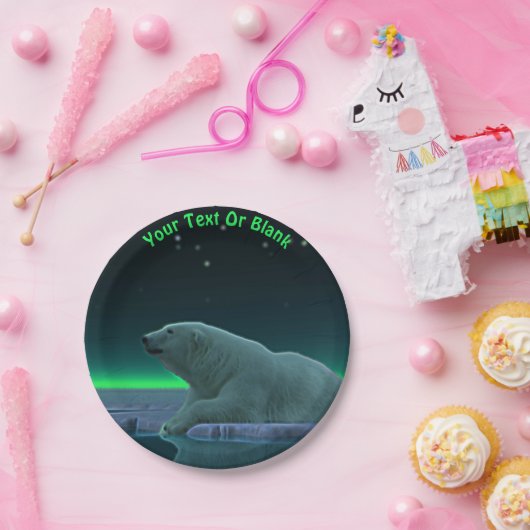 Eiskantenpanzer Pappteller (Party)