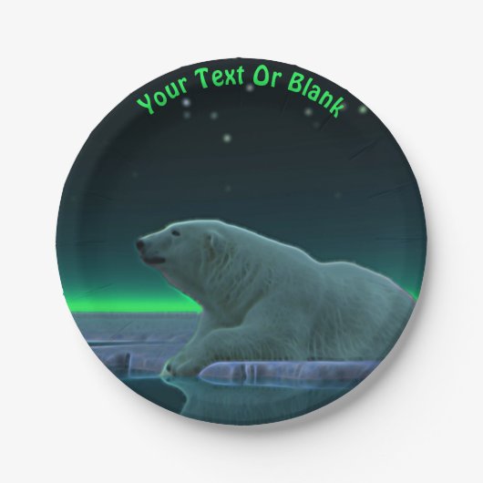 Eiskantenpanzer Pappteller (Vorderseite)