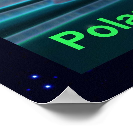 Eiskantenpanzer Poster (Ecke)