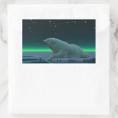 Eiskantenpanzer Rechteckiger Aufkleber (Tasche)