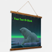 Eiskantenpanzer Wandteppich Mit Holzrahmen (Gewinkelt)