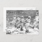 EISKATASTROPHEN POSTKARTE (Vorne/Hinten)