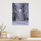 Eiskathedral 2 ~ Druck Poster (Küche)