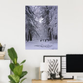 Eiskathedral 2 ~ Druck Poster (Heimbüro)