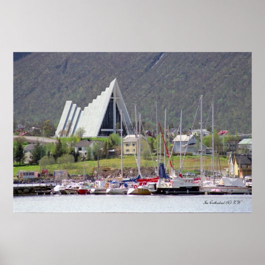 Eiskathedral-Poster Poster (Vorne)