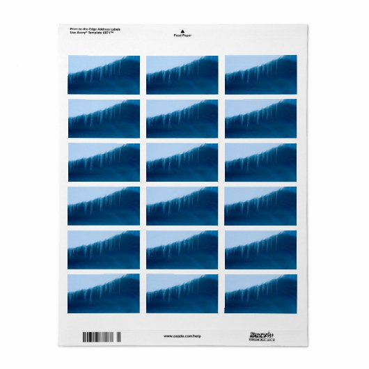 Eiskeln Adressaufkleber (Vorne)