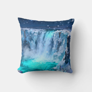 Eiskissen Wasserfall Kissen