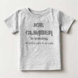 Eiskletterer im Training T-Shirt