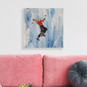 Eiskletterer Leinwanddruck (Insitu (Wohnzimmer))