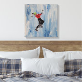 Eiskletterer Leinwanddruck (Insitu (Schlafzimmer))