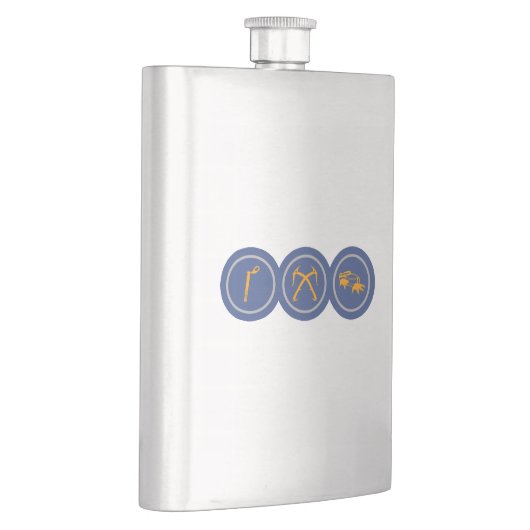 Eisklettergestänge Flachmann (Rechts)