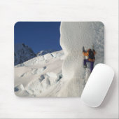 Eisklettern auf dem Tasman Gletscher unterhalb des Mousepad (Mit Mouse)