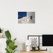 Eisklettern auf dem Tasman Gletscher unterhalb des Poster (Heimbüro)