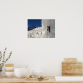 Eisklettern auf dem Tasman Gletscher unterhalb des Poster (Küche)