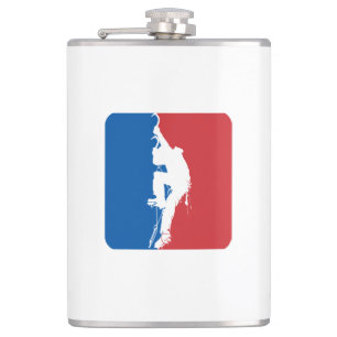 Eisklettern Flachmann