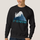 Eisklettern - Herausforderung, Sommer 2024 Sweatshirt (Vorderseite)