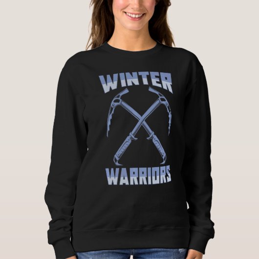 Eisklettern im Val Piora Sweatshirt (Vorderseite)