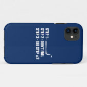 Eisklettern - Nicht fallen Case-Mate iPhone Hülle (Rückseite (Horizontal))