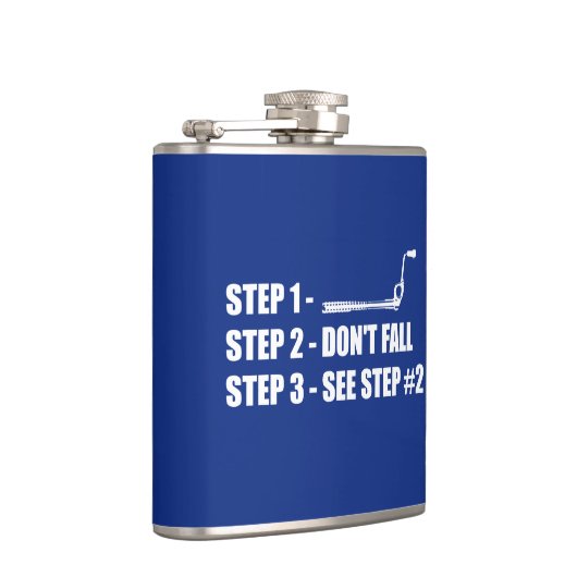 Eisklettern - Nicht fallen Flachmann (Rechts)