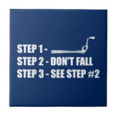 Eisklettern - Nicht fallen Fliese (Vorderseite)