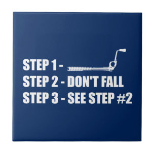 Eisklettern - Nicht fallen Fliese