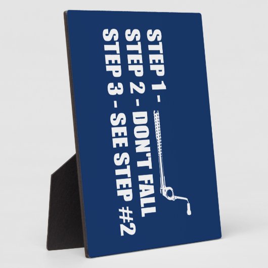 Eisklettern - Nicht fallen Fotoplatte (Seite)