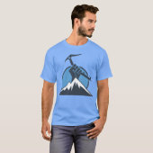 Eisklettern Power Mädchen T-Shirt (Vorne ganz)