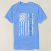 Eisklettern T-Shirt (Design vorne)