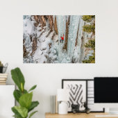 Eisklettersteig Poster (Heimbüro)