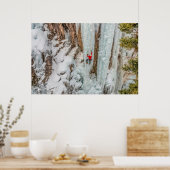 Eisklettersteig Poster (Küche)
