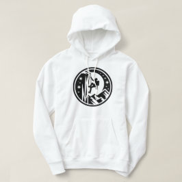 Eisklettersteig unter dem nächtlichen Himmel Hoodie