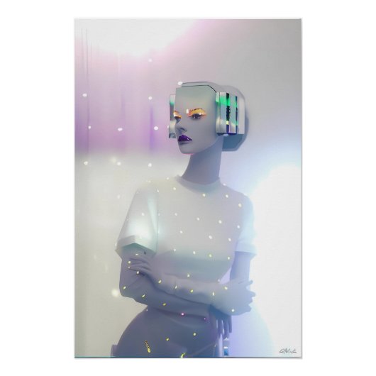 Eiskönigin der Fembotics Poster (Vorderseite)