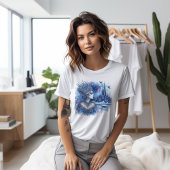 Eiskönigin mit Schloss T-Shirt