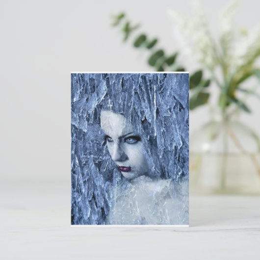 Eiskönigin Postkarte (Stehend Vorderseite)
