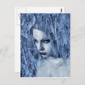 Eiskönigin Postkarte (Vorne/Hinten)