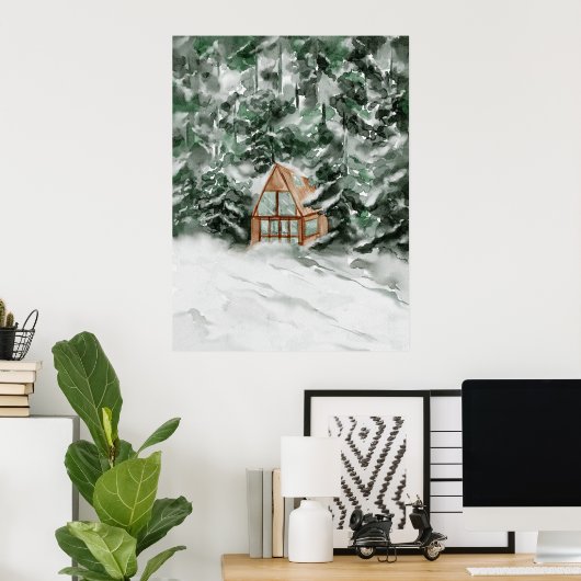 Eiskönigskunst Poster (Heimbüro)