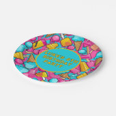 " EISKREAM UND POPSICLES PAPIERPAPIERE TELLER " (Schrägansicht)