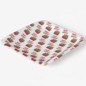 Eiskrebse Cooler glückliche Feiertage Pappteller (Gewinkelt)