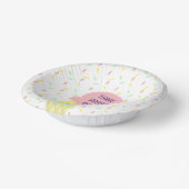 Eiskrem 3. Geburtstag Pappteller (Gewinkelt)