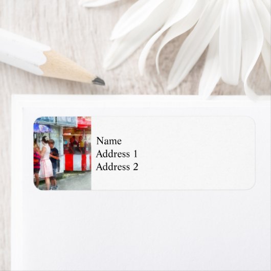 Eiskrem auf der Messe kaufen (Insitu)