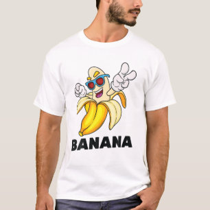 Eiskrem - Banane - Vegetarier - Niedlich - Gymnast T-Shirt