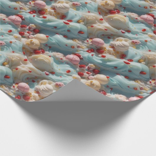 Eiskrem Himmel | Geschenkpapier (Ecke)