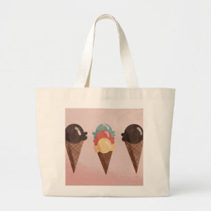 Eiskrem Jumbo Stoffbeutel