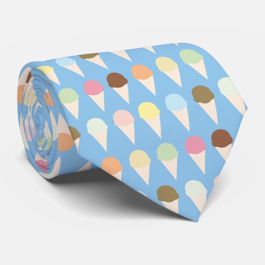 Eiskrem - Krawatte (Gerollt)