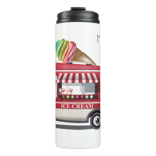 Eiskrem LKW individuelle Name Thermosbecher