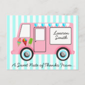 Eiskrem Postkarte (Vorderseite)