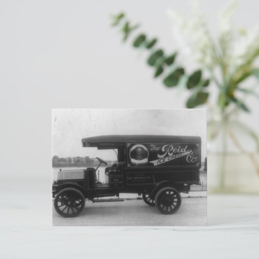 Eiskrem Postkarte (Stehend Vorderseite)