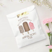 Eiskrem Sozialer Picknickblock Party Popsicles Geschenktütchen (Versiegelt)
