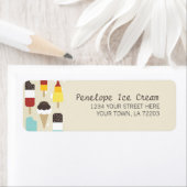 Eiskrem und gefrorene Leckereien Rücksendeadressen (Insitu)